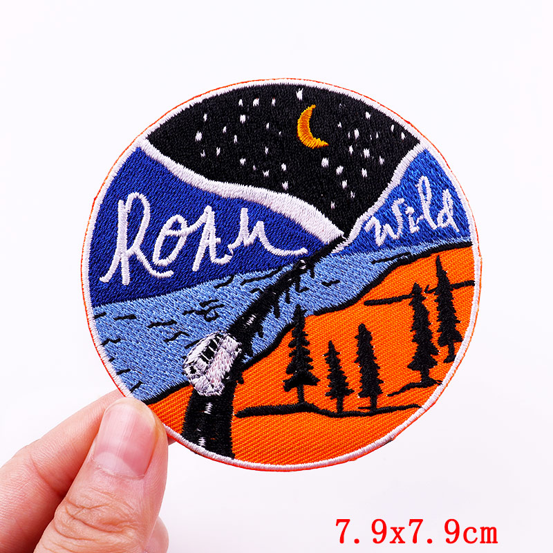 Iron On Patches DIY Outdoor Tr - Outdoor Adventure And Travel Show 评论和价格