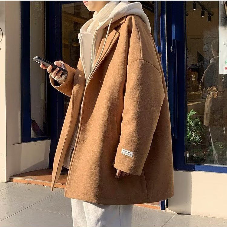 Wool Blend Coat Beige Mans Out - Outdoor Adventure Recreation 评论和价格