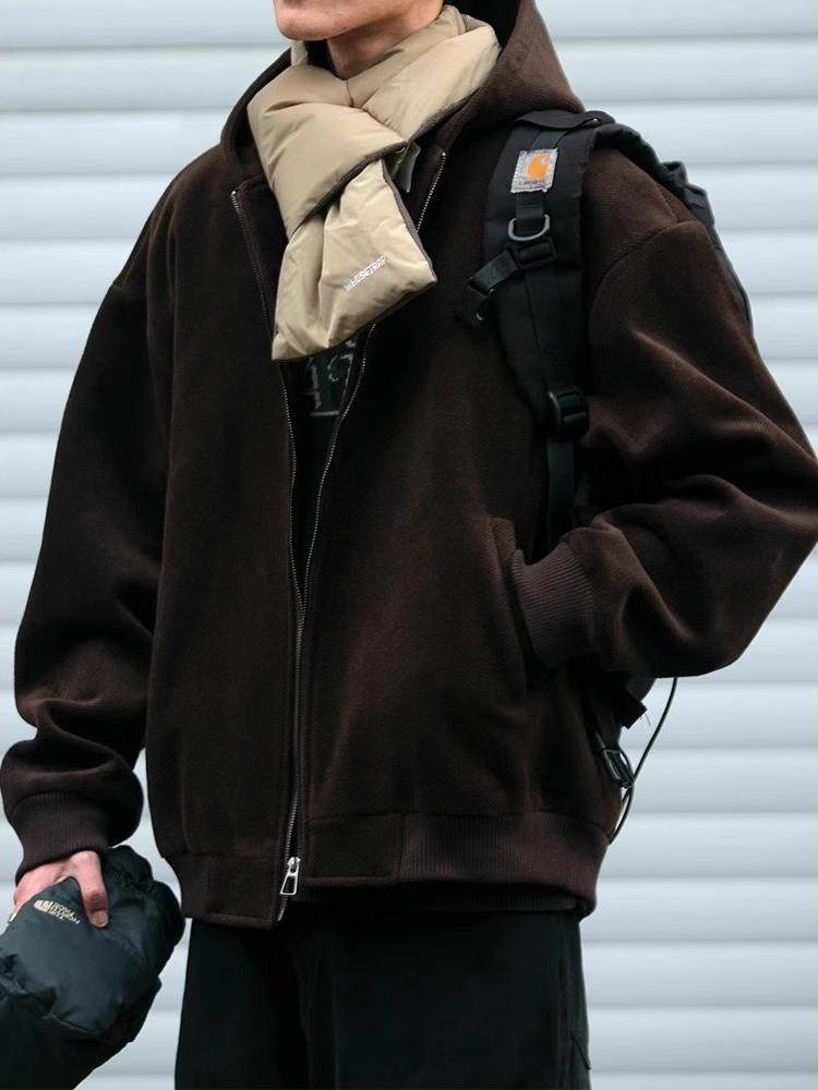 Wool Blend Jacket Man Autumn M - Outdoor Adventure Recreation 评论和价格