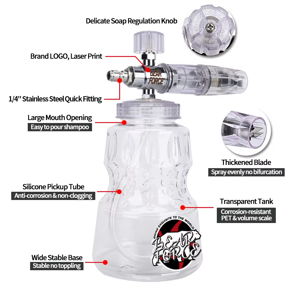 Pressure Washer Aluminum Foam  - Bear Spray Clip 评论和价格