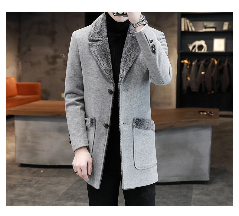 Wool Blend Coat Beige Mans Saf - Outdoor Adventure Recreation 评论和价格