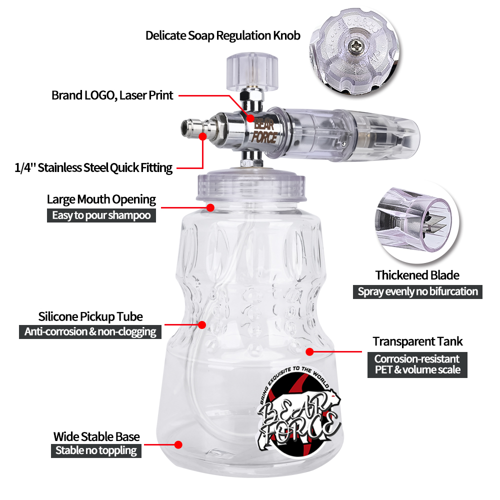 Pressure Washer Aluminum Foam  - Bear Spray Clip 评论和价格
