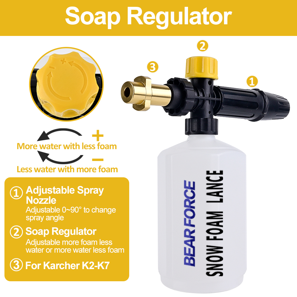 Car Foam Wash Snow Foam Lance  - Bear Spray Clip 评论和价格