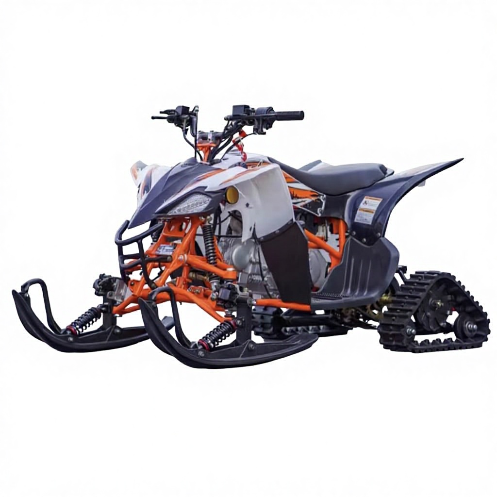 Gas Snowmobile 125cc, 4 Stroke - Outdoor Adventure Recreation 评论和价格