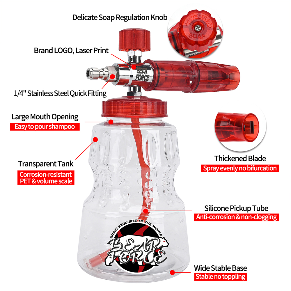 Pressure Washer Aluminum Foam  - Bear Spray Clip 评论和价格